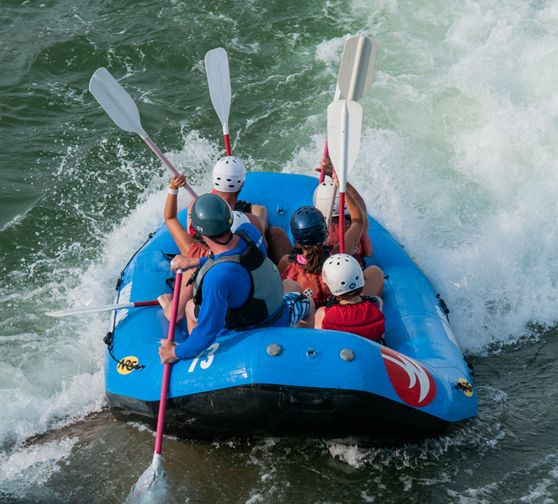 Rafting in Cherokee, NC