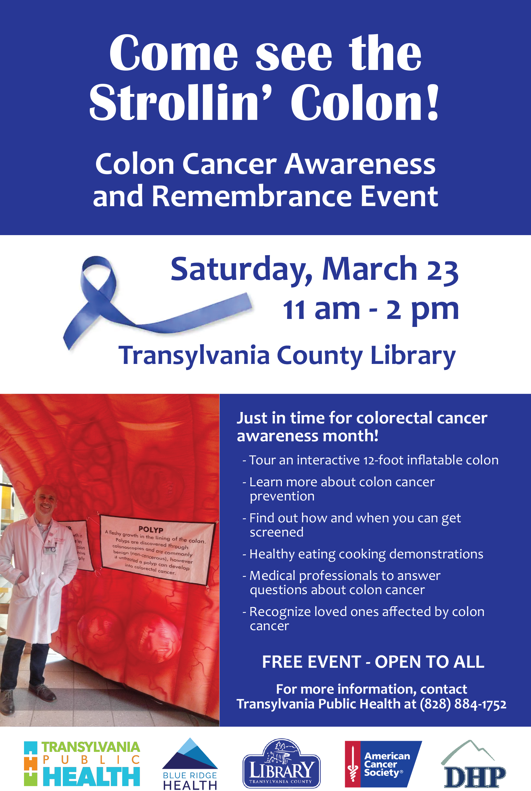 Colon Cancer Awareness Month Flyer